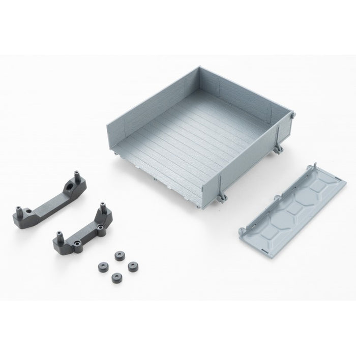 Rear Bed for FMS FCX24 Unimog 1/24 (Gray)