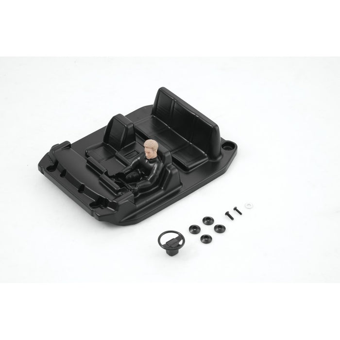 Cockpit & Driver A for FMS FCX18 Hummer EV 1/18