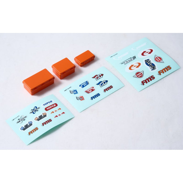 FMS Luggage Carrier Set 1/18 (Orange)