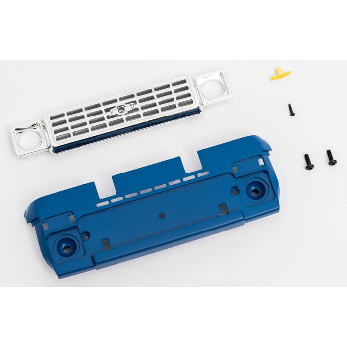 Exhaustion Plate for FMS FCX24 Chervolet K5 Pro 1/24 (Blue)