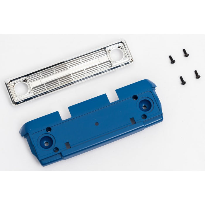 Exhaustion Plate B for FMS FCX24 Chervolet K5 Pro 1/24 (Blue)
