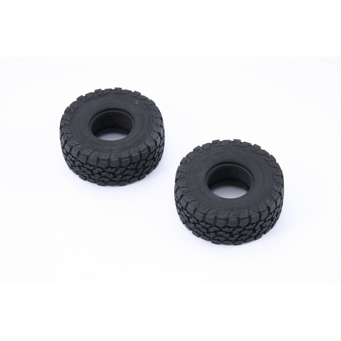 2PCS 1.9' Wheel Tires for FMS FCX10 LC80 1/10