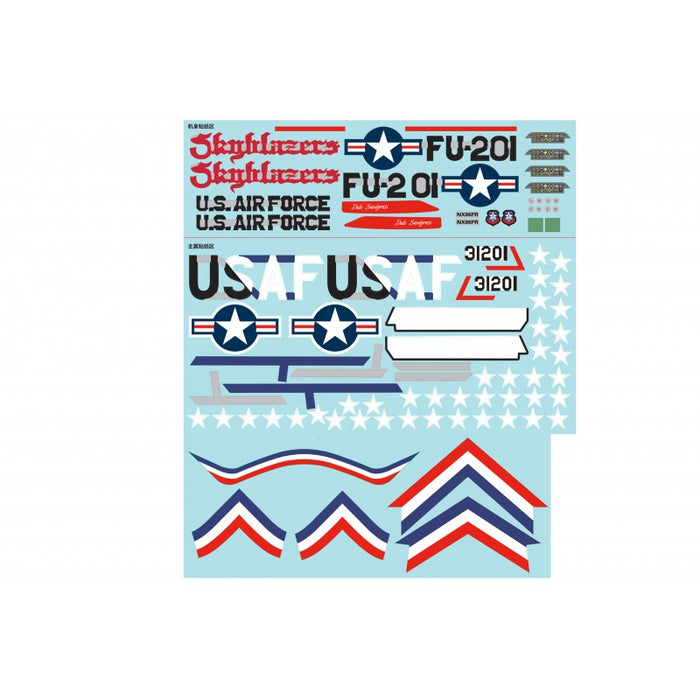 Sticker for FMS 80mm F-86 (Blue)