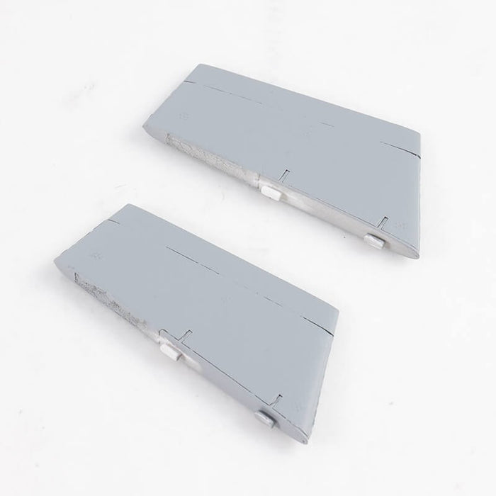 Ventral Fin w/ Decal Sheet (Gray) for FMS 64mm F16 2024 Version