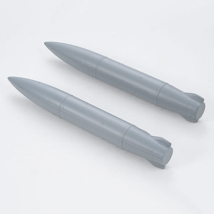 2PCS Oil Tank (Gray) for FMS 64mm F16 2024 Version