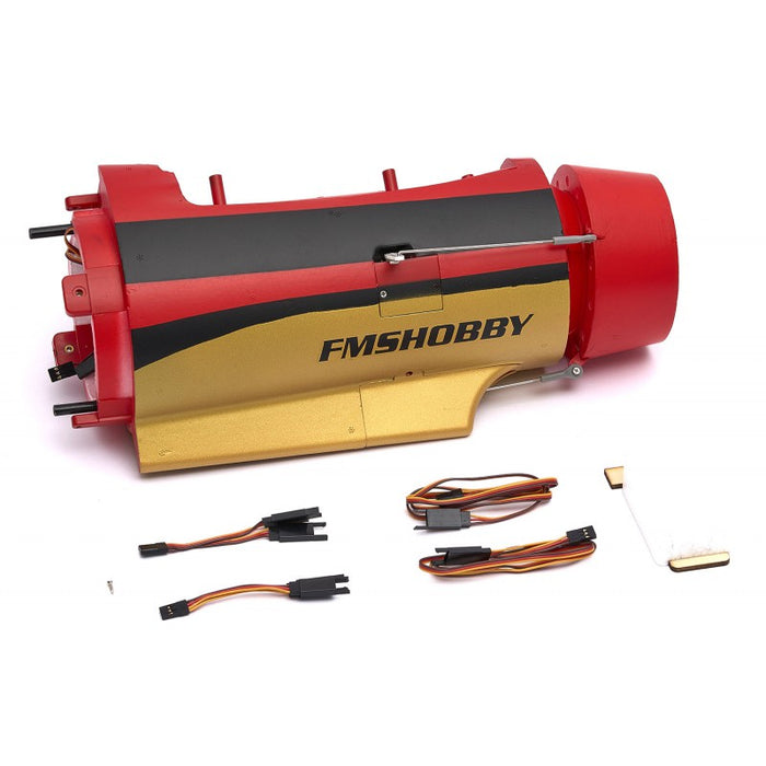 Rear Fuselage w/ Vector Tail Nozzle for FMS Avanti 90mm
