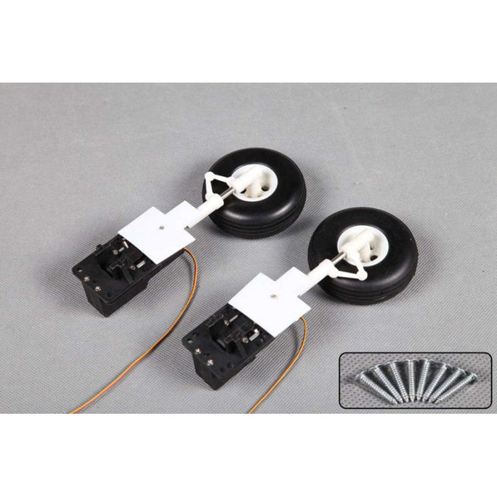 Main Landing Gear System for FMS 1400mm F4U (Grey)