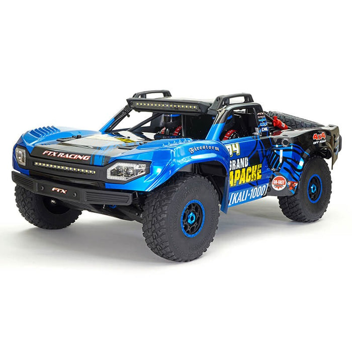 FTX Grand Apache 1/7 Bürstenlos 8S Trophy Truck Short Course PNP (Blau)