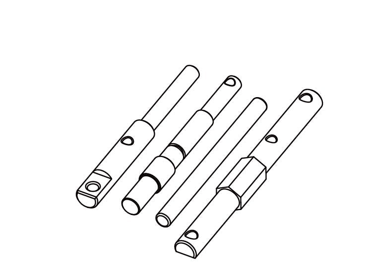 Gear Box Shaft for HobbyPlus CR18P 1/18