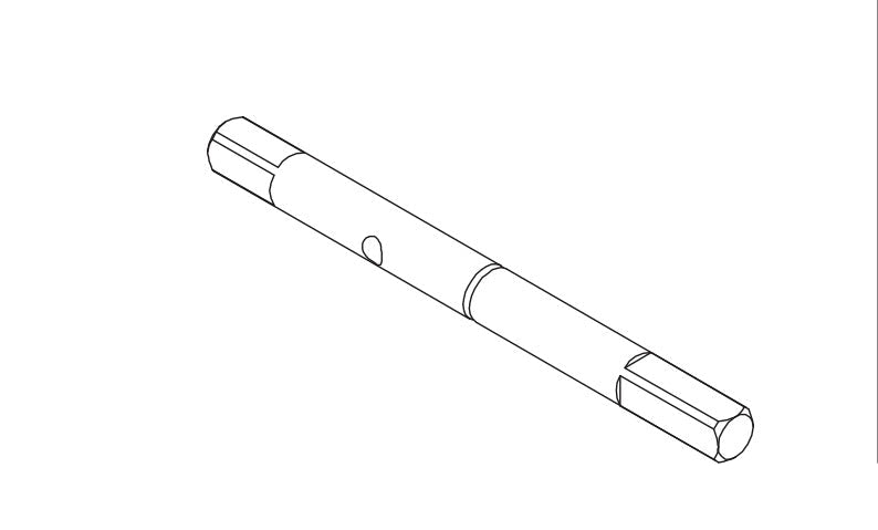 Arbre de réduction de vitesse de boîte pour Absima CR4.4 1/10