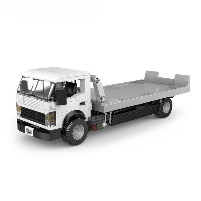 Pinbo PB8836 Flatbed Trailer Truck Model Building Blocks (482 Stukken)