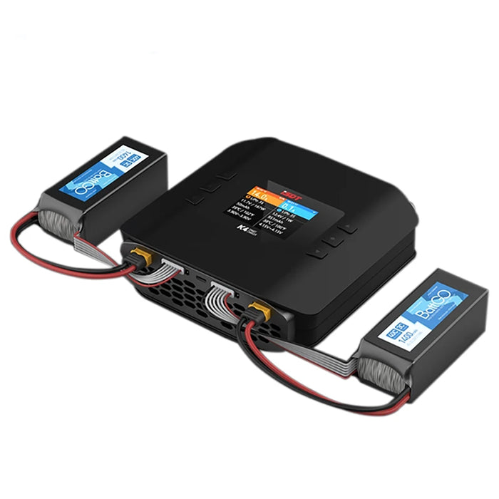 ISDT K4 1200W AC400W DC600Wx2 Dual AC/DC Smart Charger