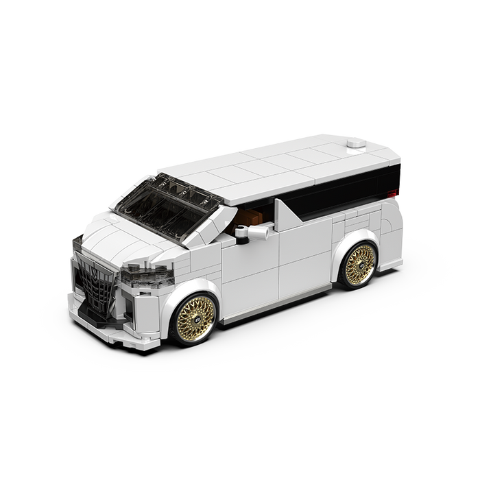 Pinbo PB8848 Toyota Alphard Model Building Blocks (409 Stukken)