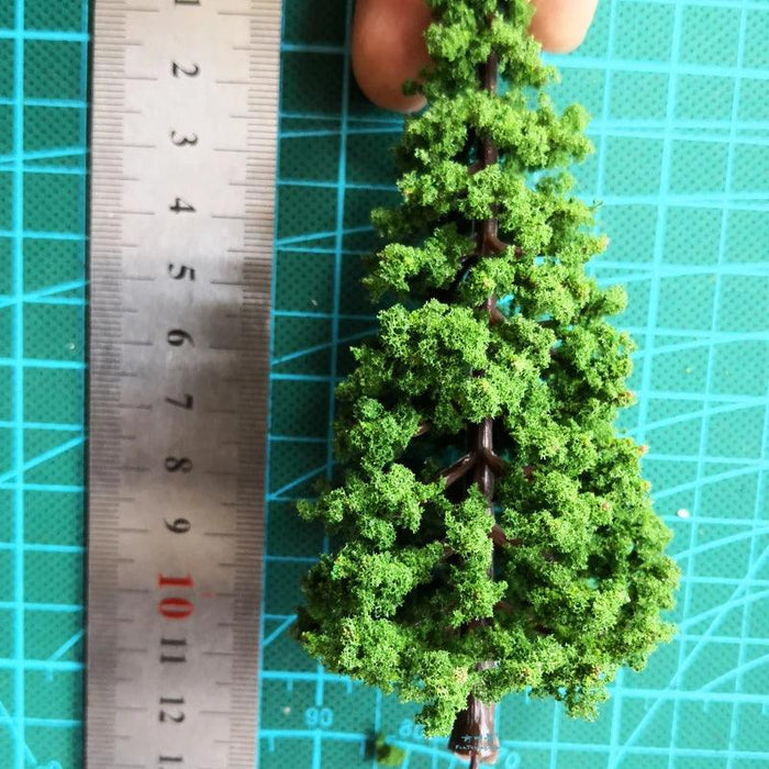 2PCS 40-120mm Pine Trees Model