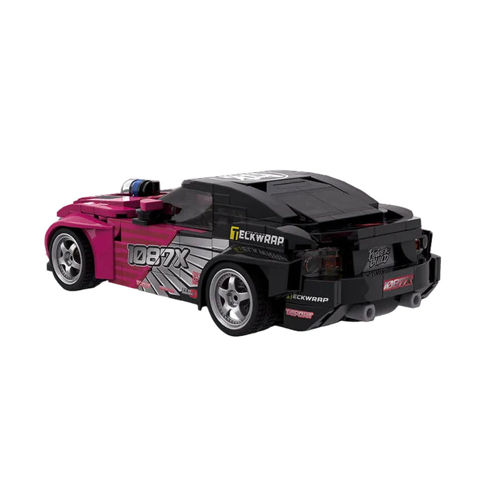 Pinbo PB8851 1087x Drift Car Model Building Blocks (392 Stukken)