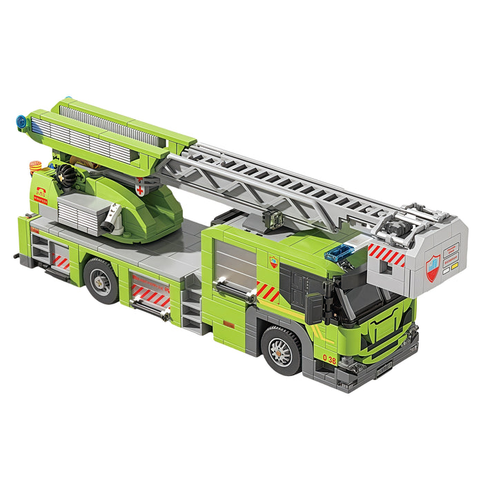 Xbert 66038 Feuerleiterwagen Modellbausteine (829 Stück)