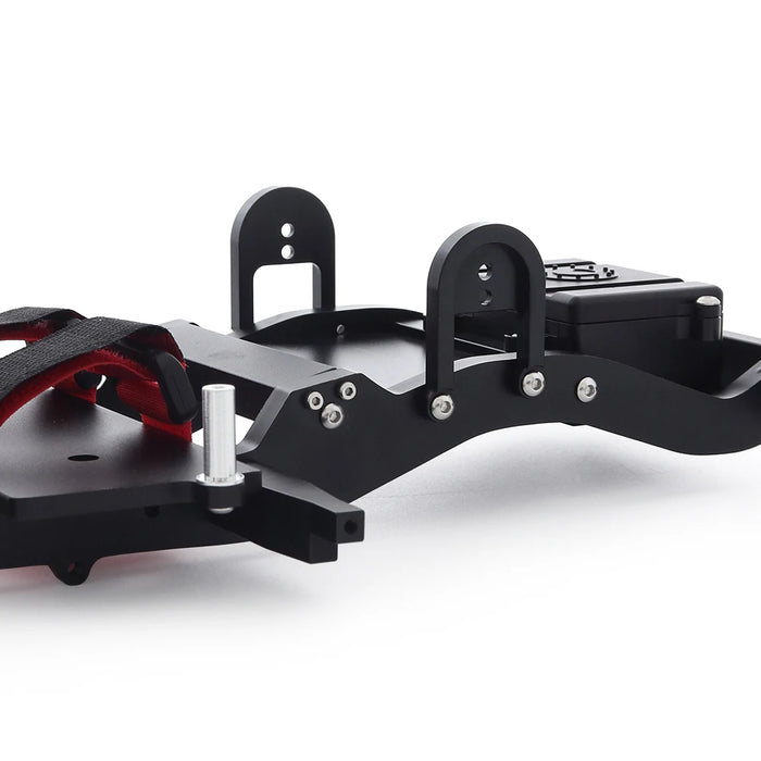 Chassis Frame w/ Transmission Transfer Case for RC4WD Gelande II 1/10 (Metaal)