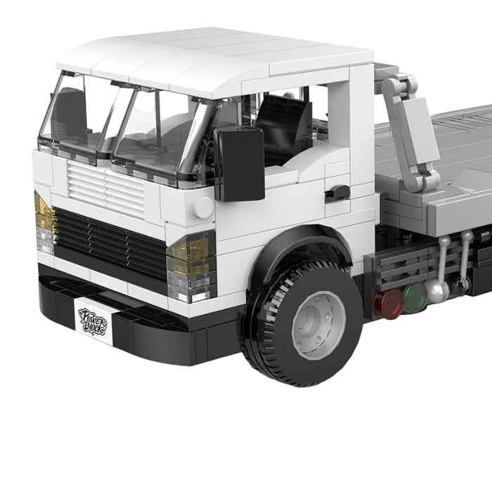 Pinbo PB8836 Flatbed Trailer Truck Model Building Blocks (482 Stukken)