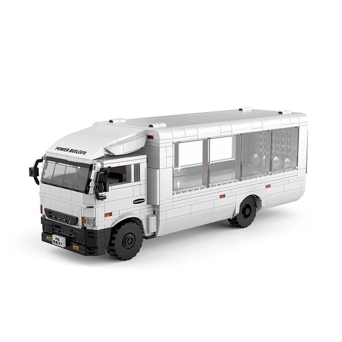 Pinbo PB8837 F3 Closed Trailer Truck Model Building Blocks (830 Stukken)