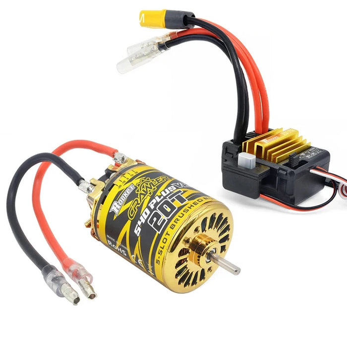 Moteur brossé Surpass Hobby 540 PLUS V2 20T, ESC 80A