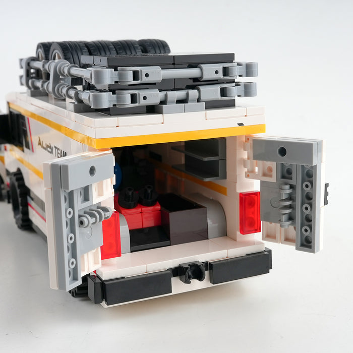 Pinbo PB8812 3-in-1 Australia S1 Team Model Building Blocks (1362 Stukken)