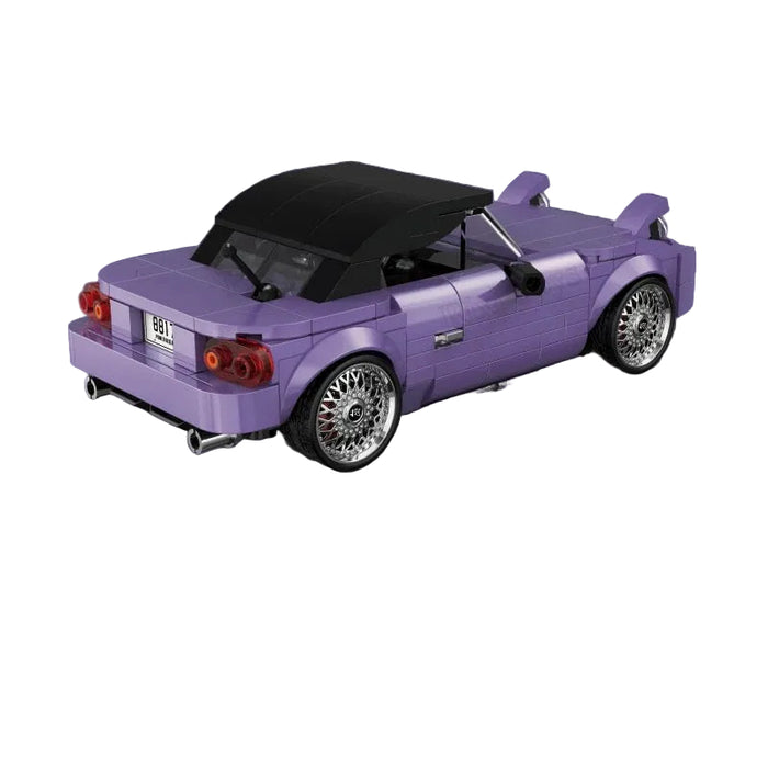 Pinbo PB8817 Miata Roadster Model Building Blocks (370 Stukken)