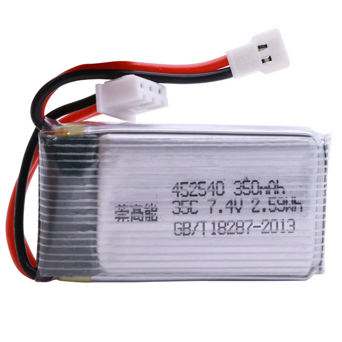 7,4 V 350 mAh 2S LiPo-Akku