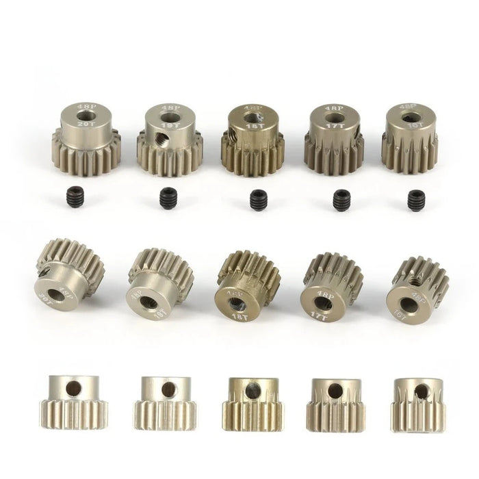 Moteur à pignon Surpass Hobby 48DP 3.175mm 16-41T, 5 pièces