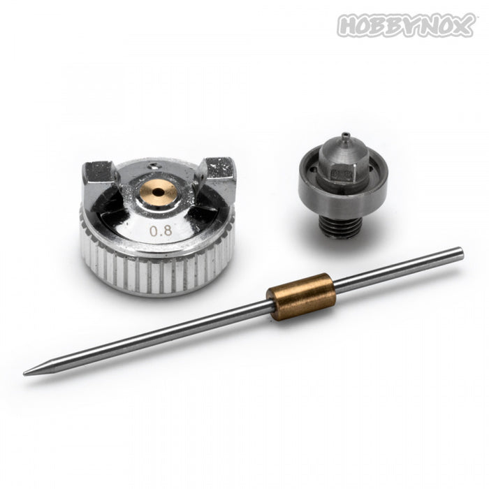Hobbynox RUBY Needle & Nozzle Set 0.8mm