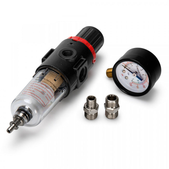 Hobbynox Air Regulator w/ Manometer & Air Filter G1/8 & G1/4