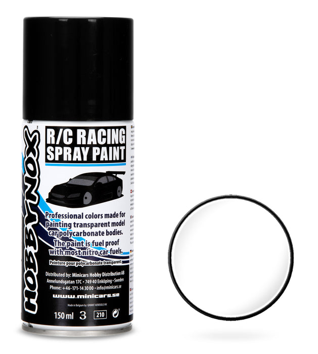 Hobbynox Flat Clear Coat R/C Racing Spray 150ml