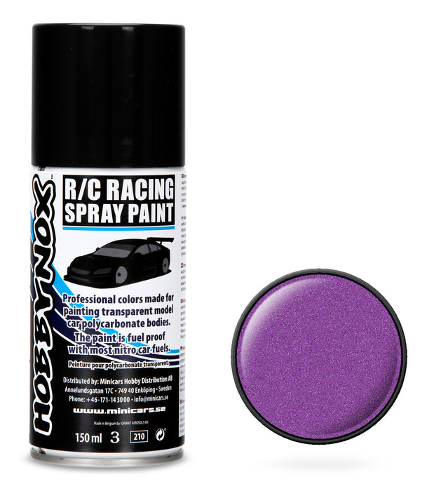 Hobbynox Metallic Purple R/C Racing Spray Paint 150 ml