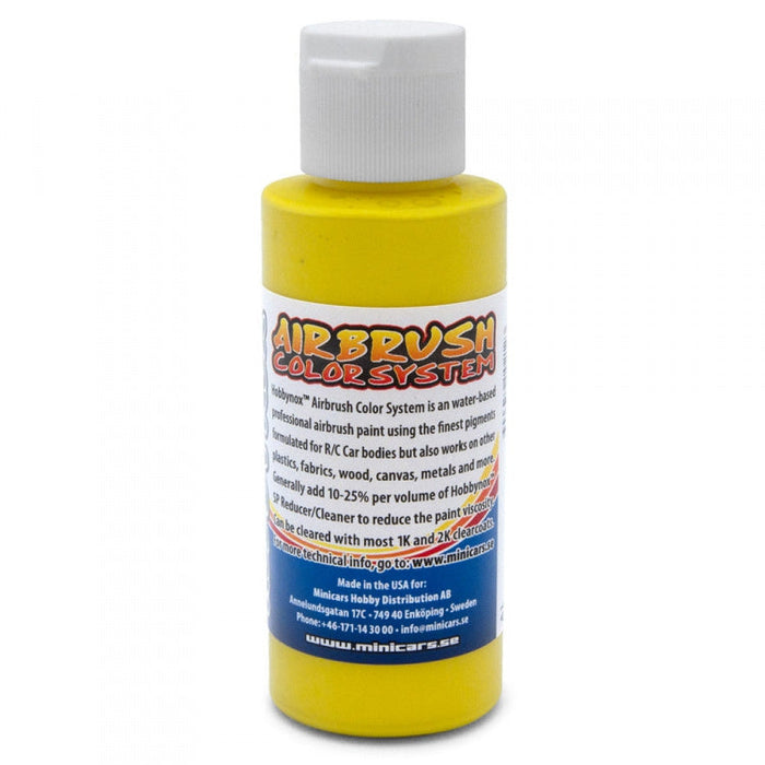 Hobbynox Airbrush Color Solid Yellow 60ml