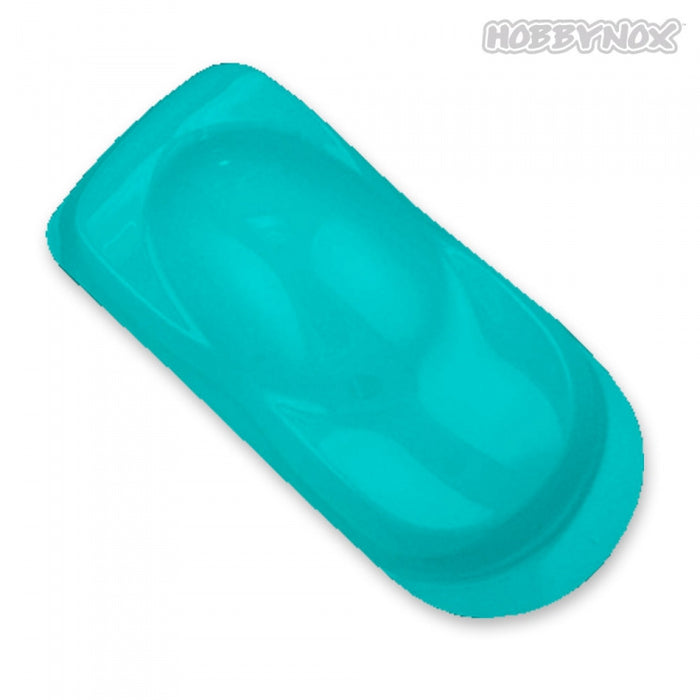 Peinture pour aérographe Hobbynox, Aqua Blue opaque, 60ml