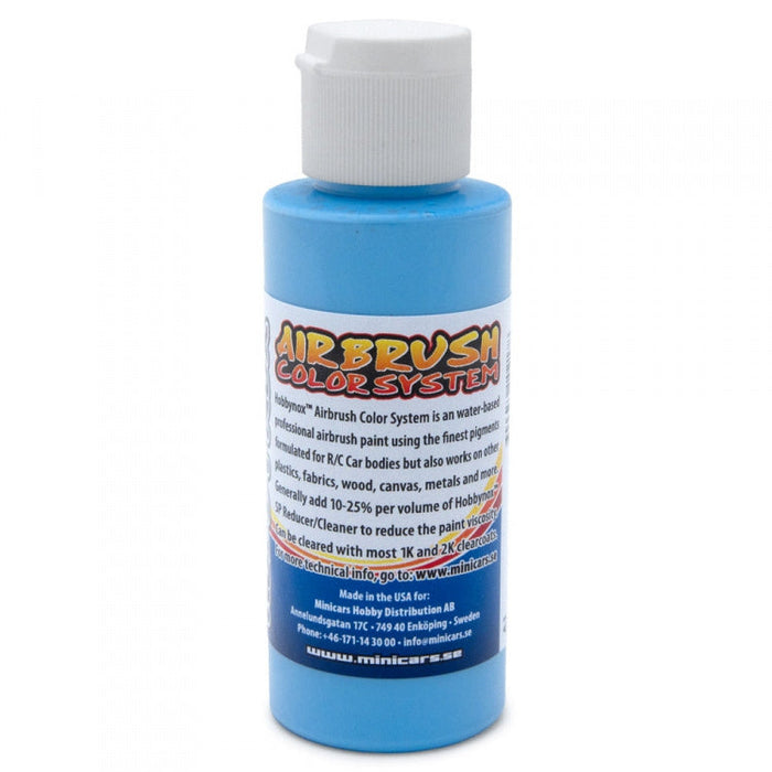 Peinture pour aérographe Hobbynox Solid Sky Blue 60ml