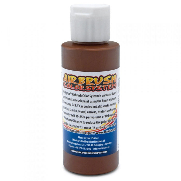 Hobbynox Airbrush Color Solid Brown 60ml