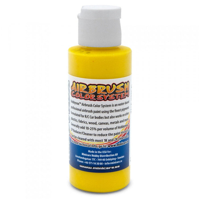 Hobbynox Airbrush Color Transparent Yellow 60ml