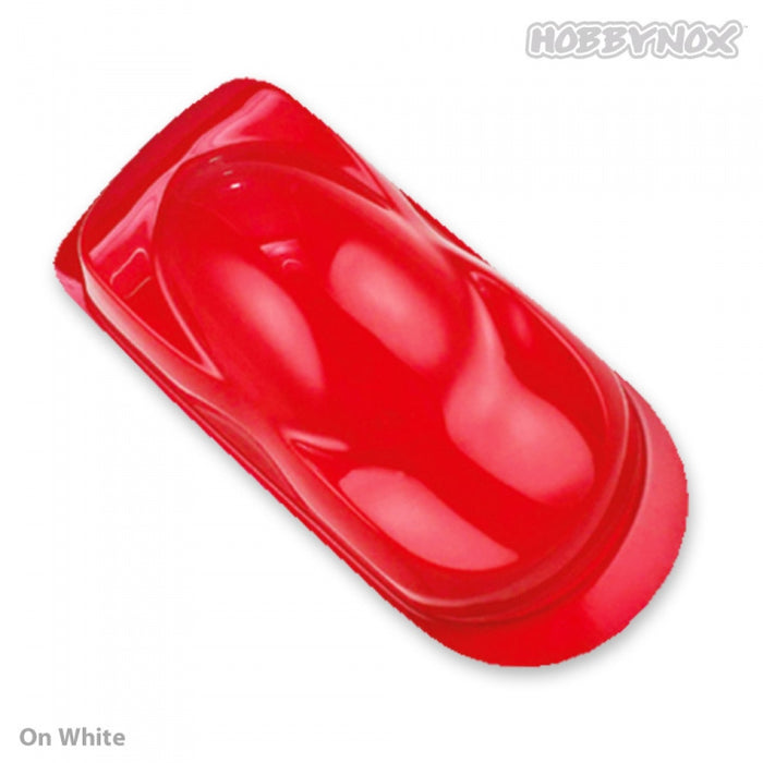 Peinture aérographe Hobbynox rouge transparent 60ml
