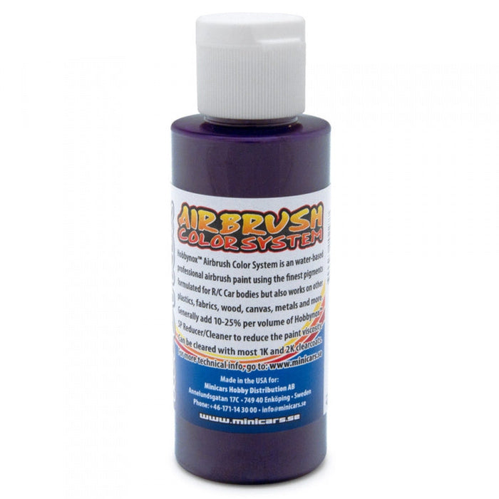 Hobbynox Airbrushfarbe Transparent Purple 60ml