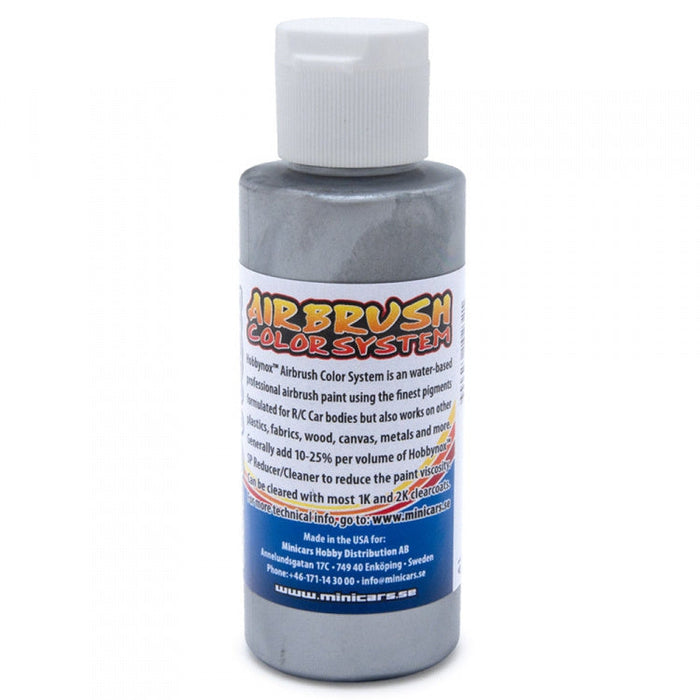 Hobbynox Airbrush-Farbe Perlmuttsilber 60ml