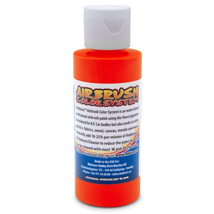 Hobbynox Airbrush-Farbe Neonorange 60ml