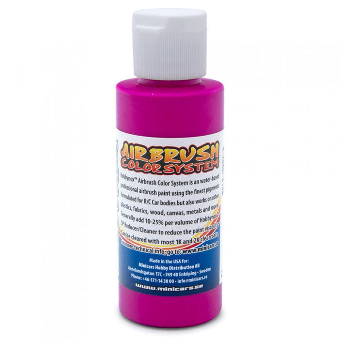 Hobbynox Airbrush Color Neon Razberry 60ml