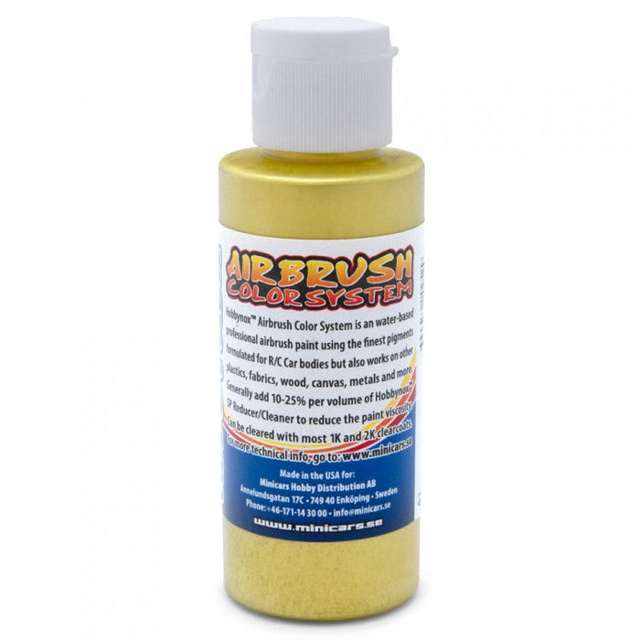 Hobbynox Airbrush-Farbe schillerndes Gelb 60ml