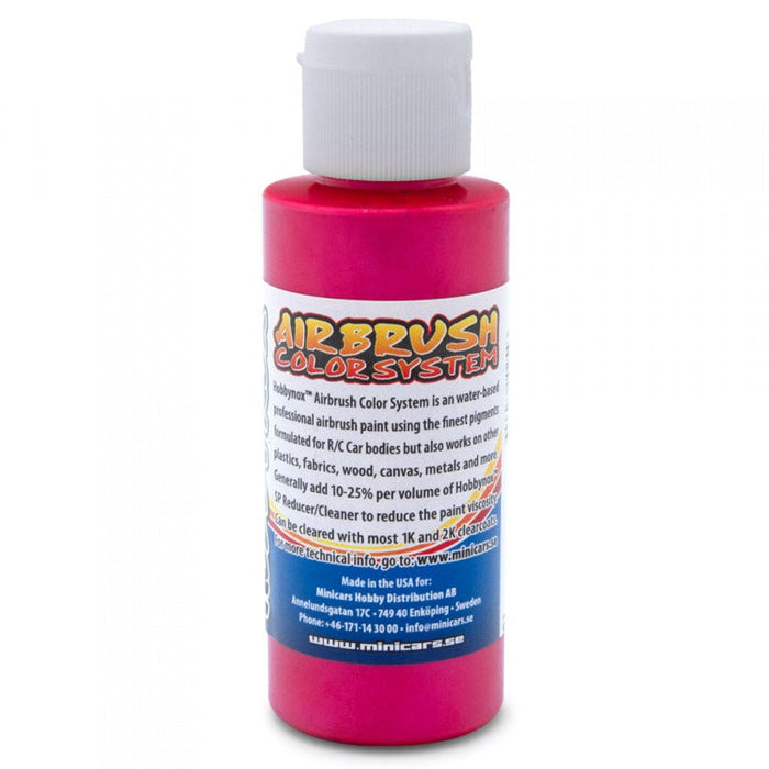 Hobbynox Airbrush-Farbe schillerndes Rot 60ml