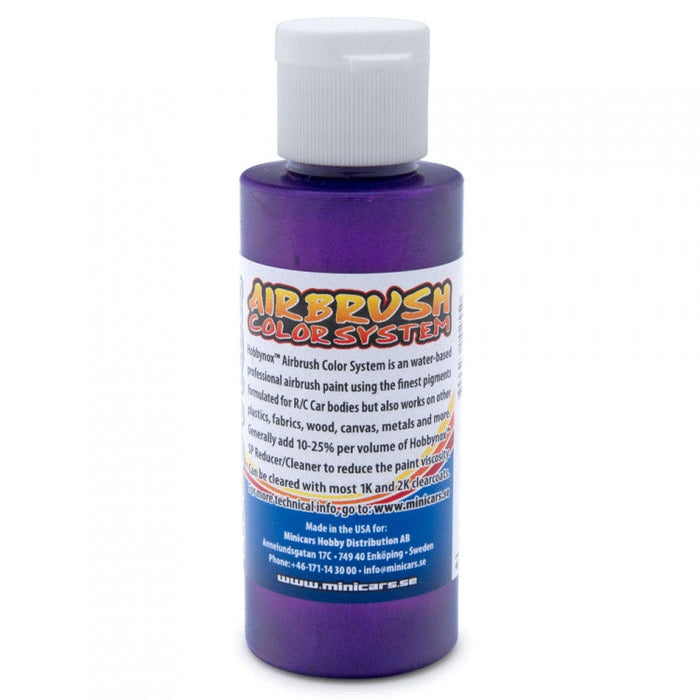 Peinture aérographe Hobbynox Violet irisé 60ml