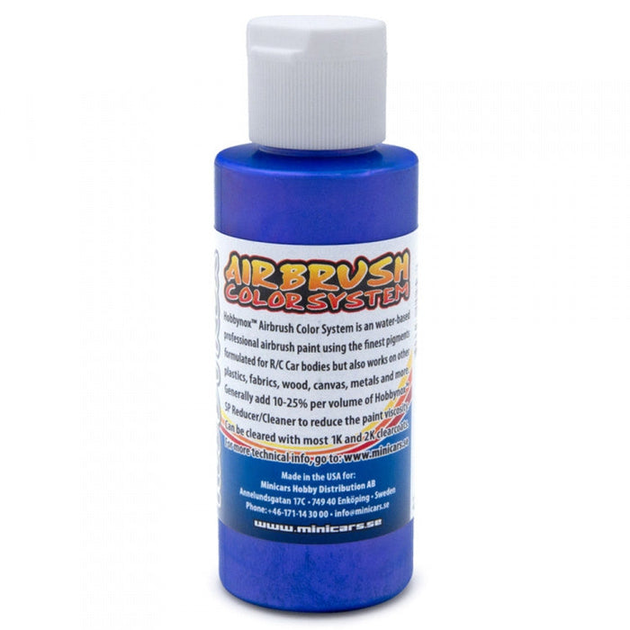 Hobbynox Airbrush-Farbe Schillerndes Blau 60ml