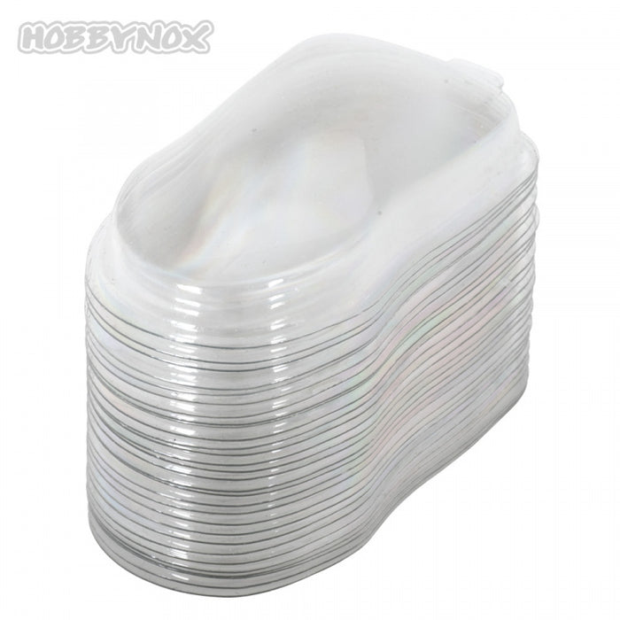 Hobbynox 30-teilige transparente PET-Körper für Farbmuster