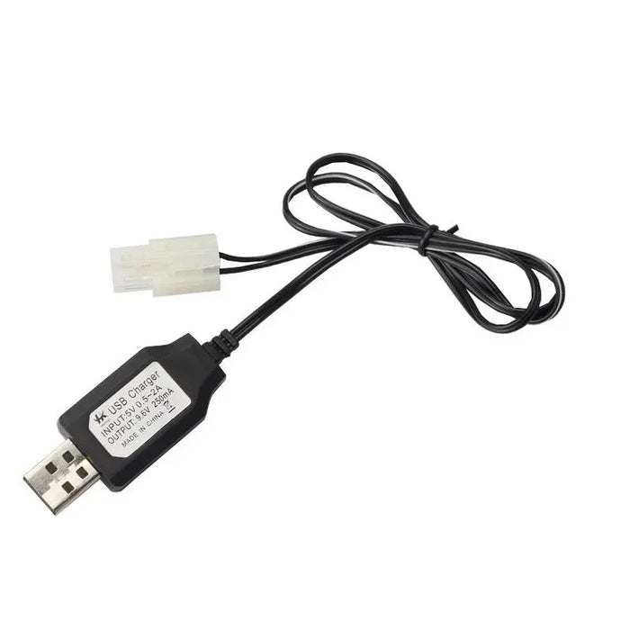 Chargeur de batterie NiCd NiMH USB 7.2v 9.6v (Tamiya)