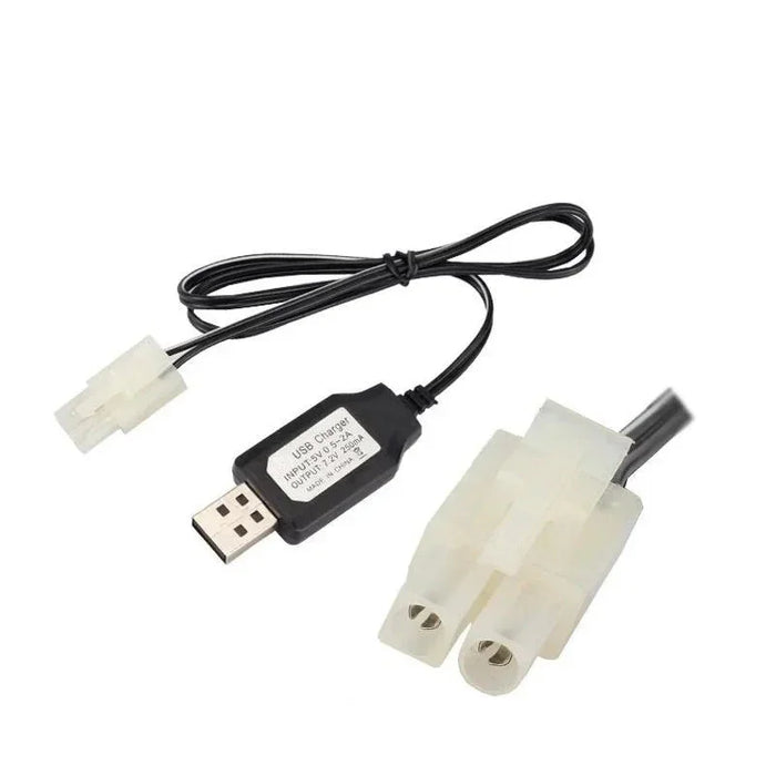 Chargeur de batterie NiCd NiMH USB 7.2v 9.6v (Tamiya)