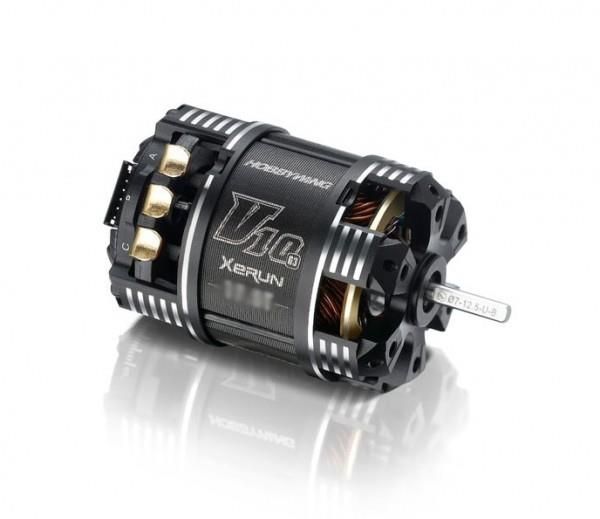 Moteur sans balais modifié Hobbywing Xerun V10 G3 Competition (4,5T) (arbre de 3,175 mm)